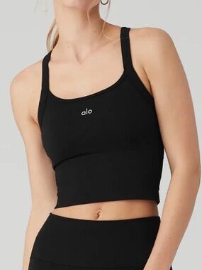 ALO Yoga Seamless Ribbed Favorite Bra Tank